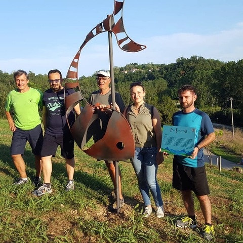 Pesce Virgola, Area Verde ALbero Gemello a Scurzolengo